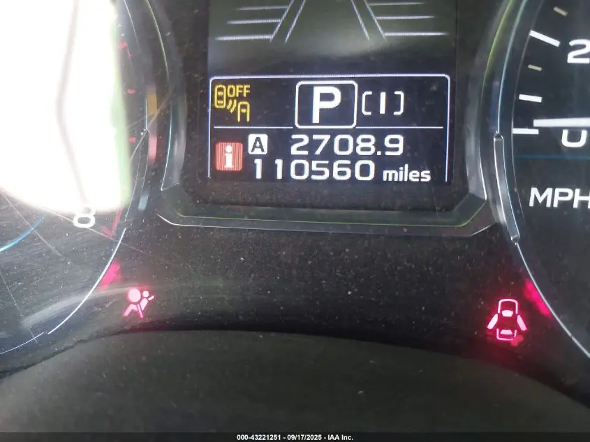 2017 SUBARU FORESTER 2.0XT TOURING