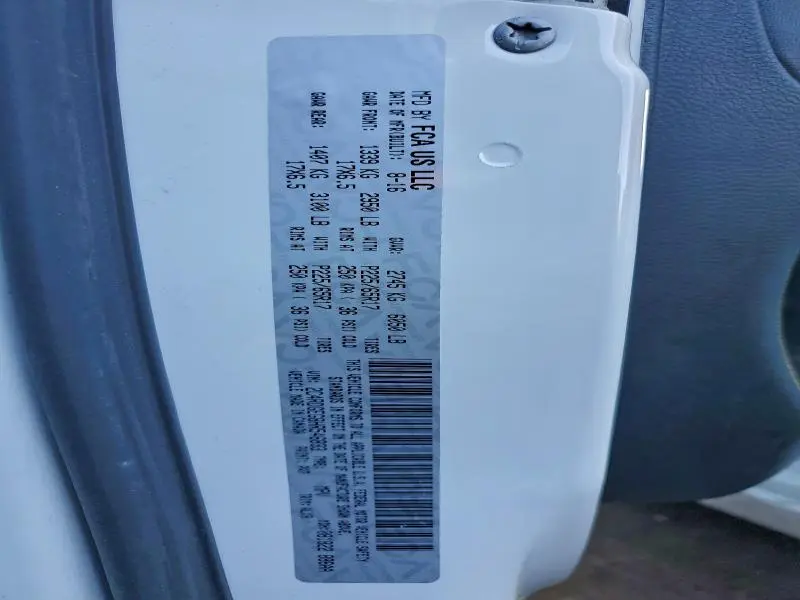 2017 DODGE GRAND CARAVAN GT  