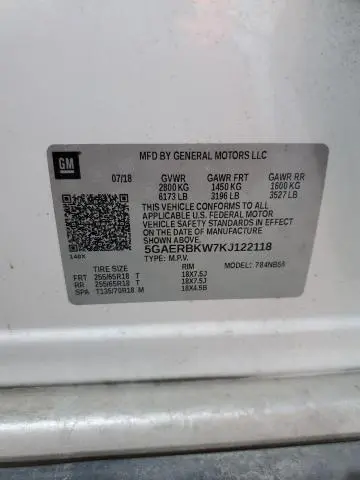 2019 BUICK ENCLAVE ESSENCE  