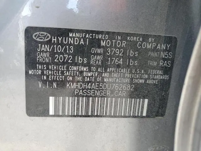 2013 HYUNDAI ELANTRA GLS  