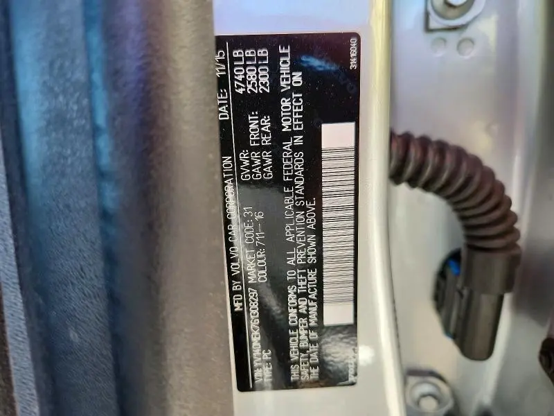 2016 VOLVO V60 T5 PREMIER  