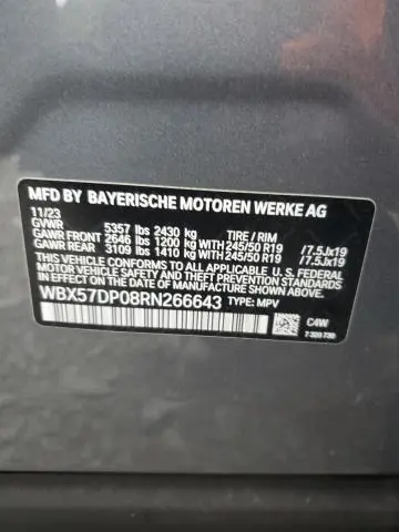 2024 BMW X3 XDRIVE30I  