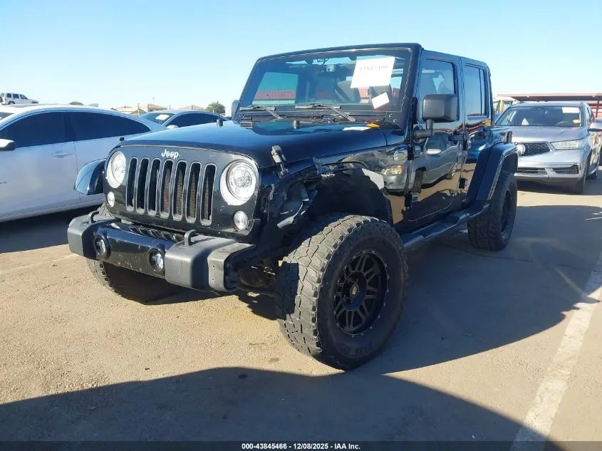 2017 JEEP WRANGLER UNLIMITED SAHARA 4X4