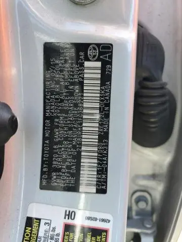 2015 TOYOTA COROLLA L