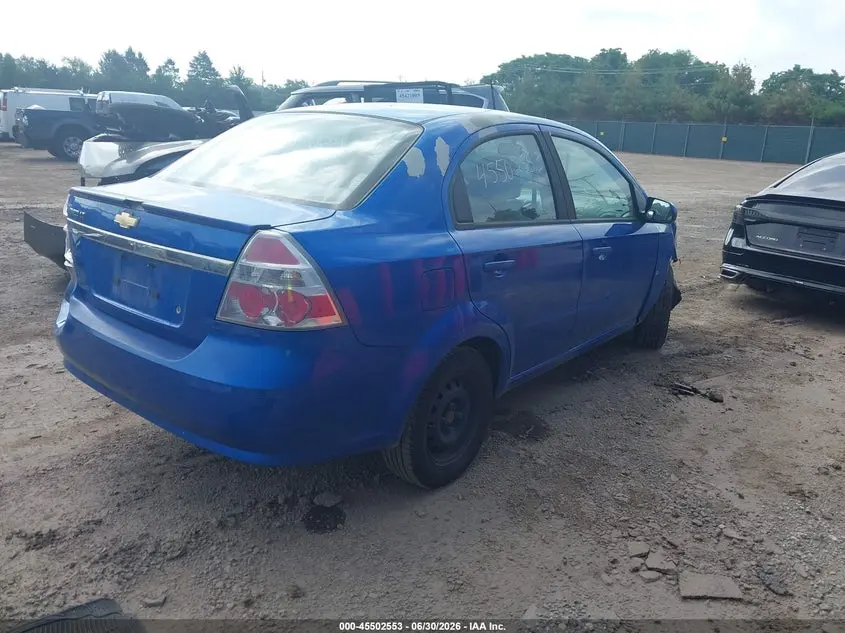 2011 CHEVROLET AVEO 1LT