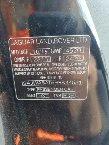 2017 JAGUAR F-TYPE   