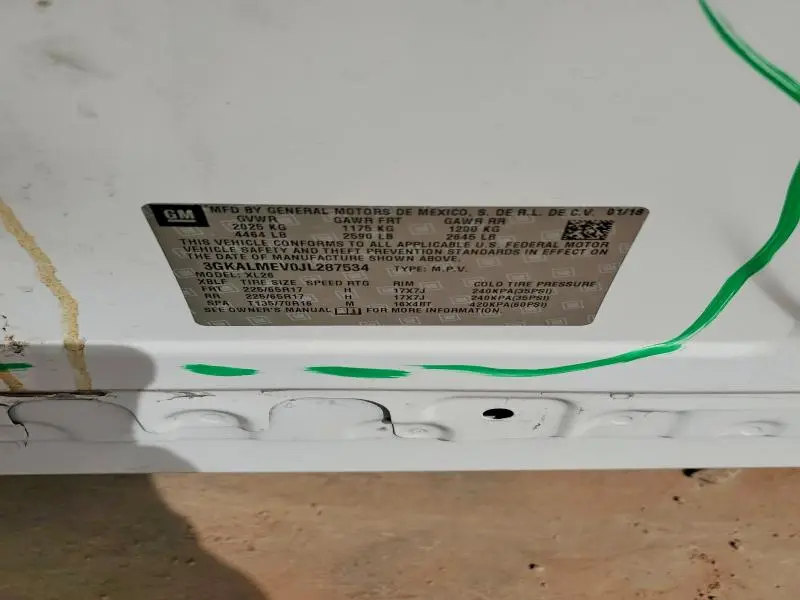 2018 GMC TERRAIN SLE  