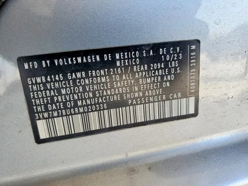 2024 VOLKSWAGEN JETTA SE  