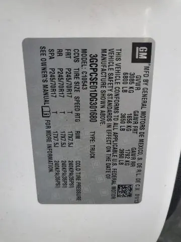 2013 CHEVROLET SILVERADO C1500 LT  