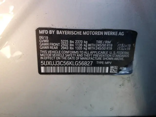 2019 BMW X4 XDRIVE30I  