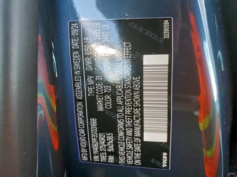 2025 VOLVO XC90 ULTRA  