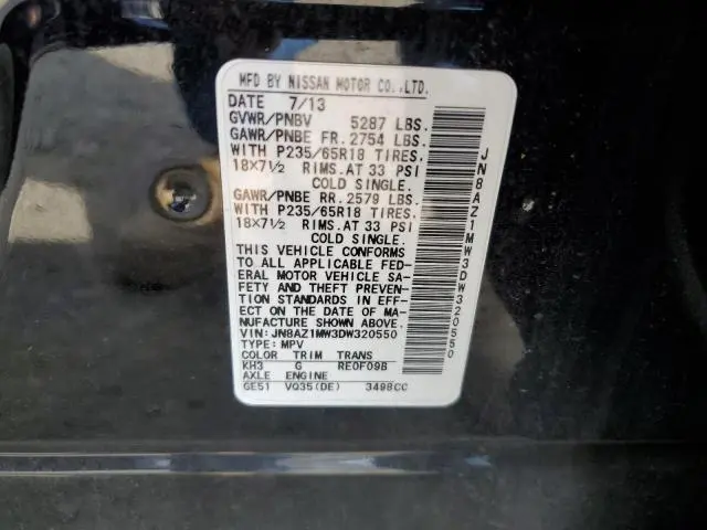 2013 NISSAN MURANO S