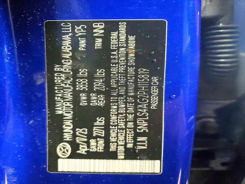 2023 HYUNDAI ELANTRA SEL  