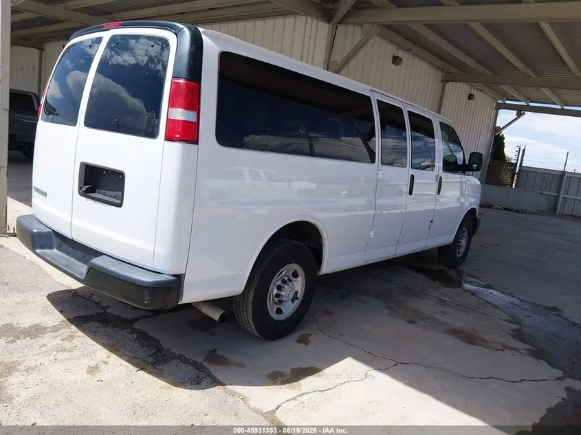 2020 CHEVROLET EXPRESS PASSENGER RWD 3500 EXTENDED WHEELBASE LS