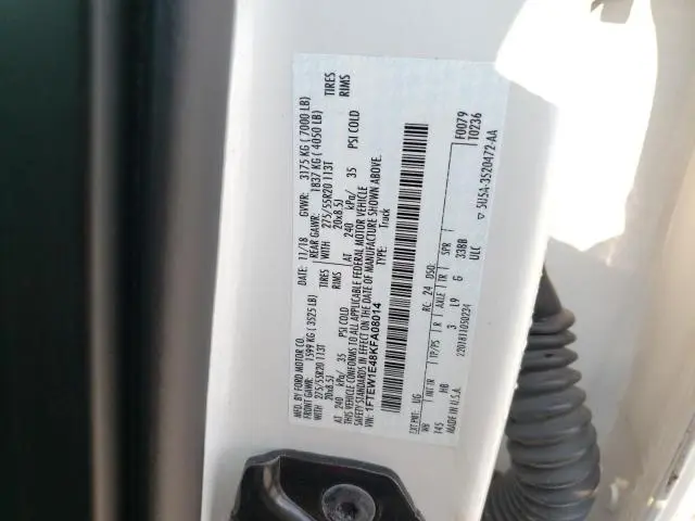 2019 FORD F150 SUPERCREW  