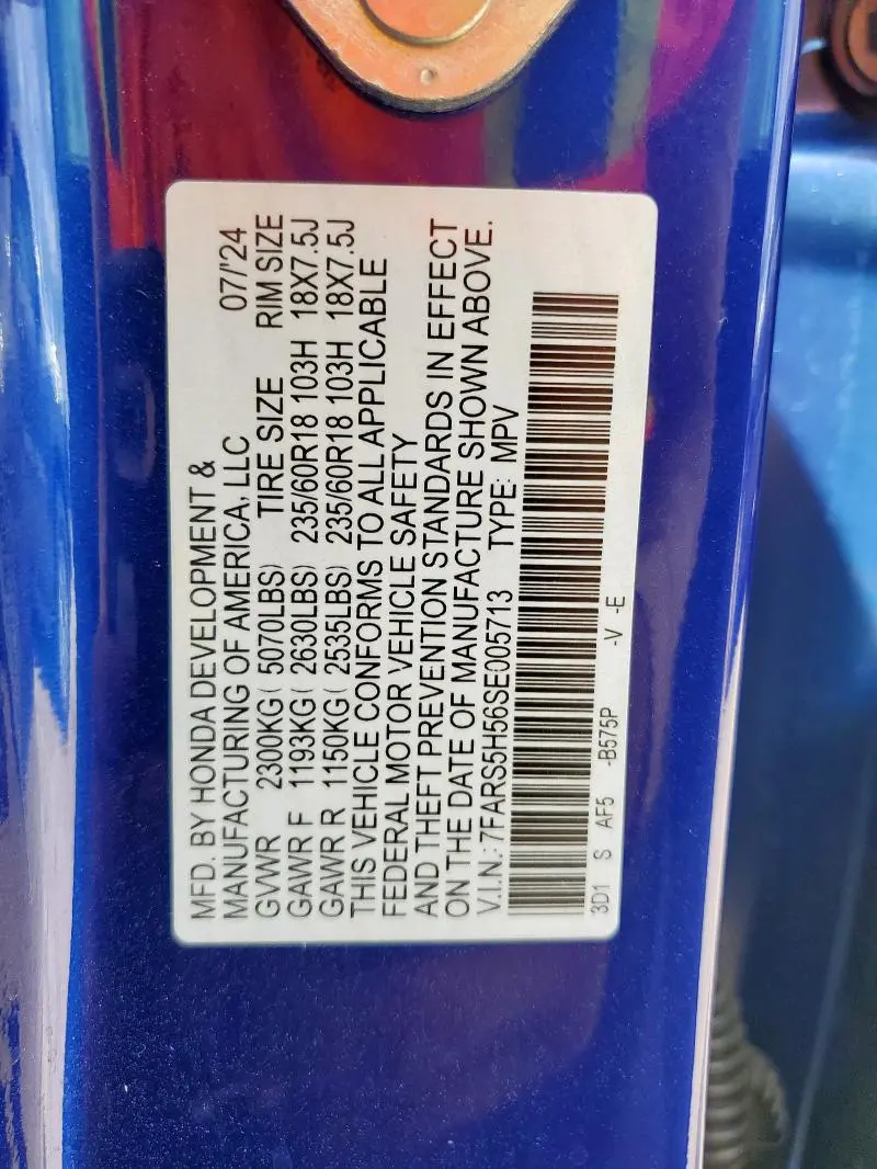2025 HONDA CR-V SPORT  