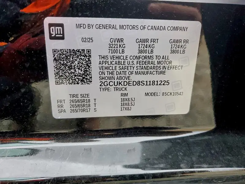 2025 CHEVROLET SILVERADO K1500 LT  