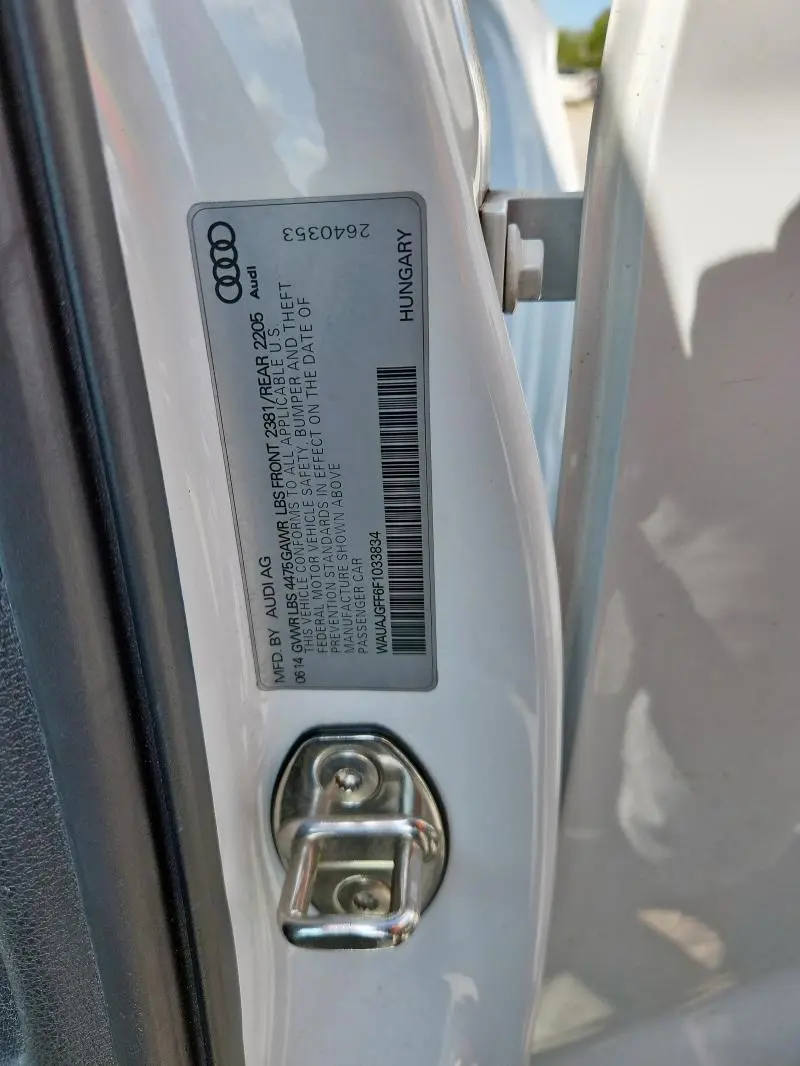 2015 AUDI A3 PREMIUM