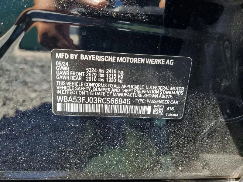 2024 BMW 530 XI  