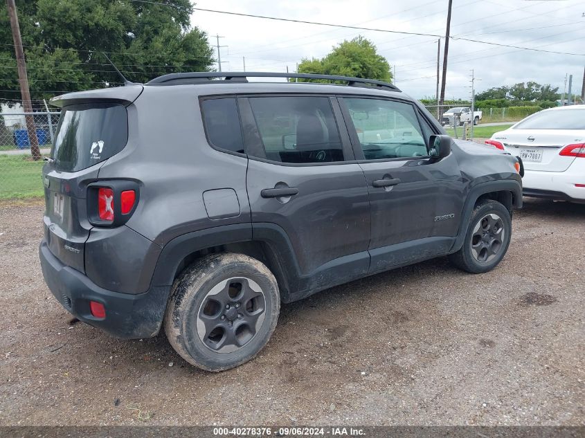 2017 JEEP RENEGADE SPORT FWD