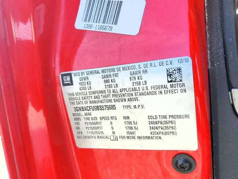 2011 CHEVROLET HHR LS   