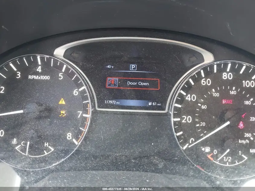 2017 NISSAN ALTIMA 2.5 S