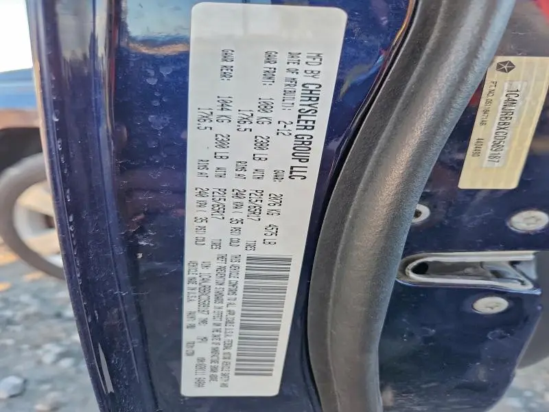 2012 JEEP PATRIOT SPORT  