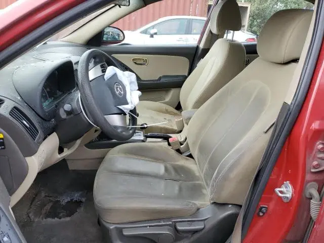 2010 HYUNDAI ELANTRA BLUE  