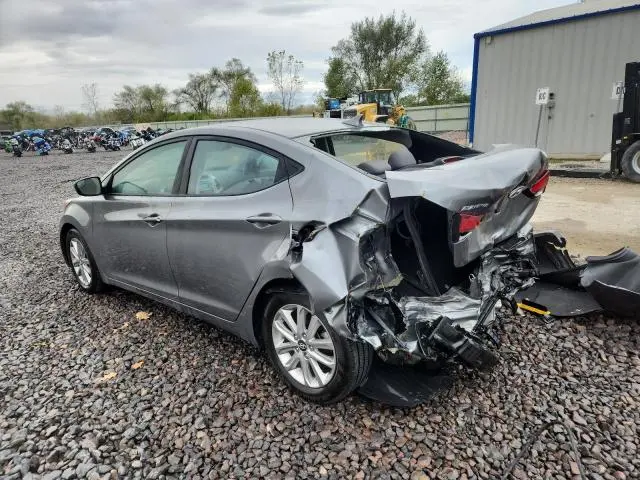 2014 HYUNDAI ELANTRA SE  