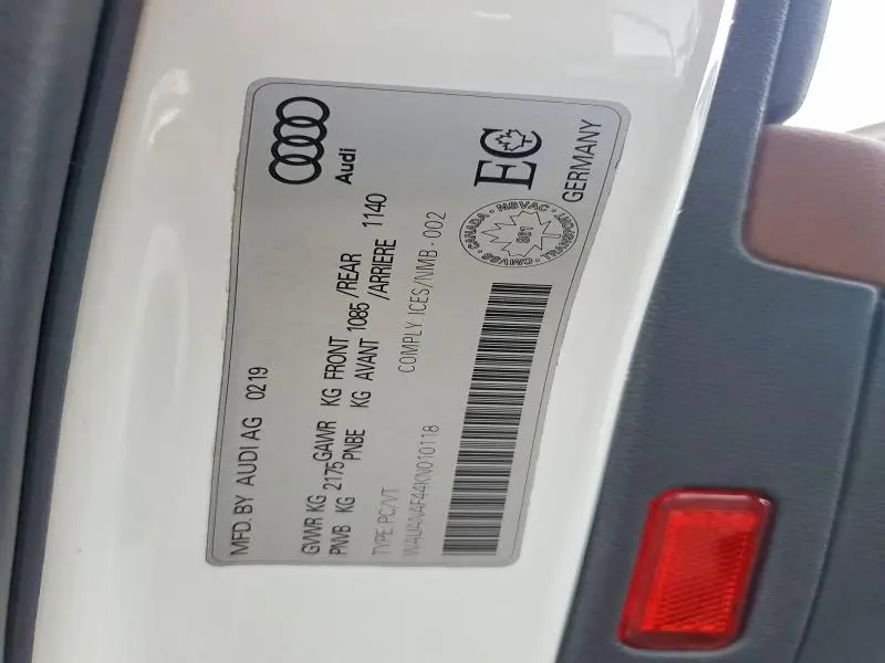 2019 AUDI A4 KOMFORT  