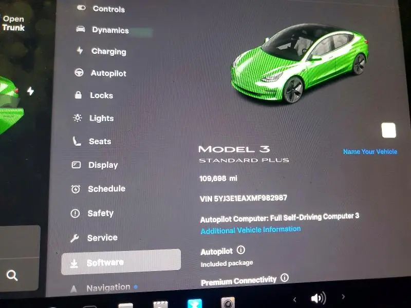 2021 TESLA MODEL 3   