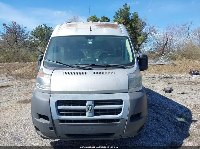 2014 RAM PROMASTER 2500 WINDOW VAN HIGH ROOF