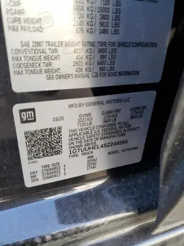 2025 GMC SIERRA K1500 DENALI ULTIMATE  