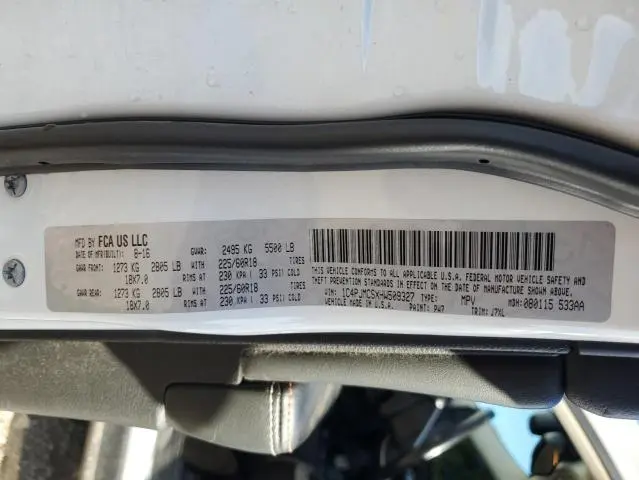 2017 JEEP CHEROKEE LATITUDE  