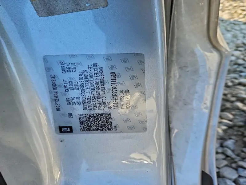 2019 CHEVROLET CAMARO SS  