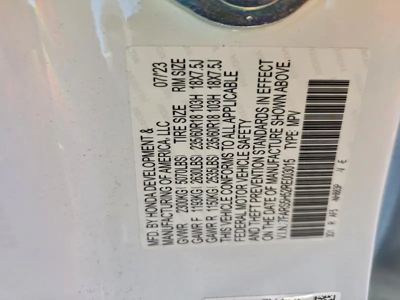 2024 HONDA CR-V SPORT  