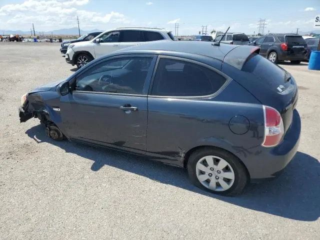 2010 HYUNDAI ACCENT BLUE  
