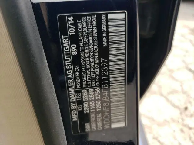 2015 MERCEDES-BENZ E 350 4MATIC  