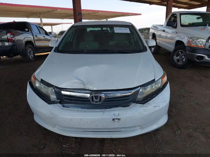 2012 HONDA CIVIC HF