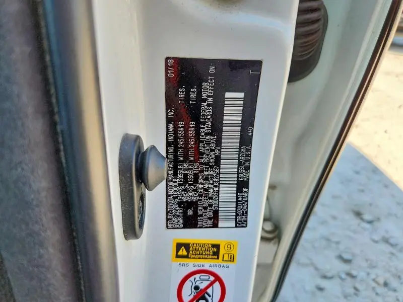 2018 TOYOTA HIGHLANDER LIMITED PLATINUM  