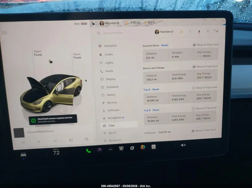 2023 TESLA MODEL 3 REAR-WHEEL DRIVE