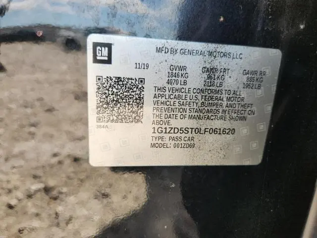 2020 CHEVROLET MALIBU LT  