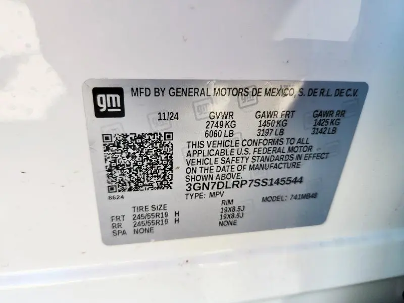 2025 CHEVROLET EQUINOX LT  