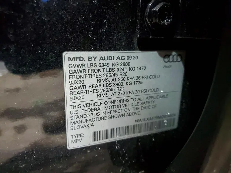 2021 AUDI Q7 PREMIUM PLUS  