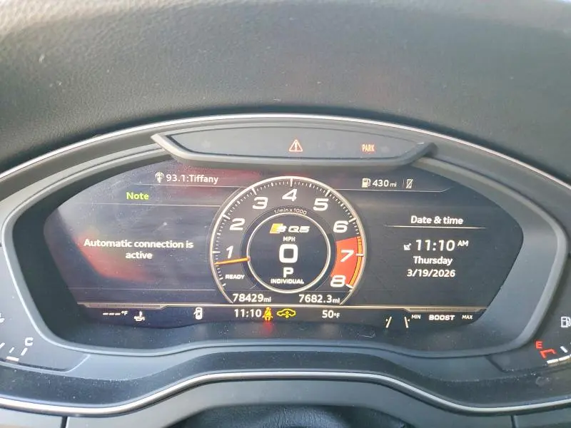 2019 AUDI SQ5 PRESTIGE  