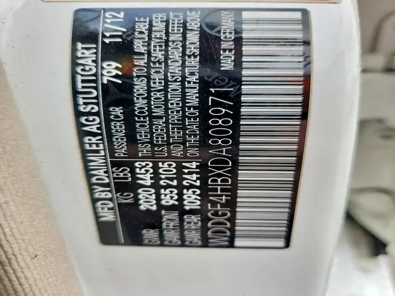 2013 MERCEDES-BENZ C 250  