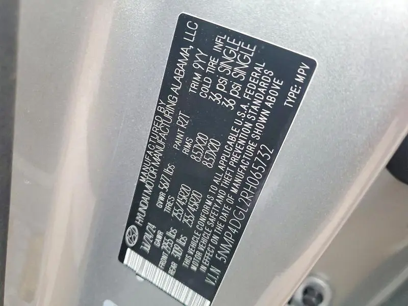 2024 HYUNDAI SANTA FE LIMITED  