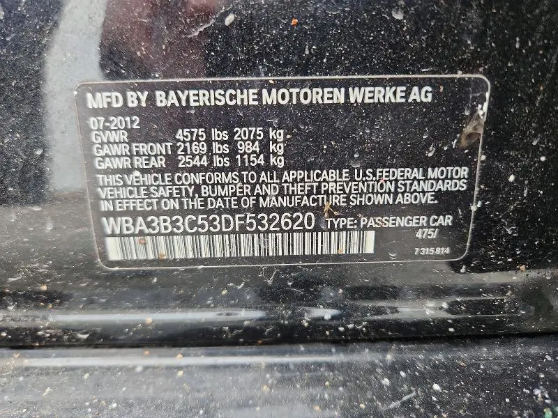 2013 BMW 328 XI  