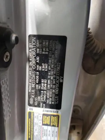 2015 KIA SPORTAGE LX  