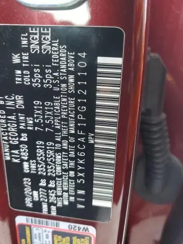 2023 KIA SPORTAGE X LINE  